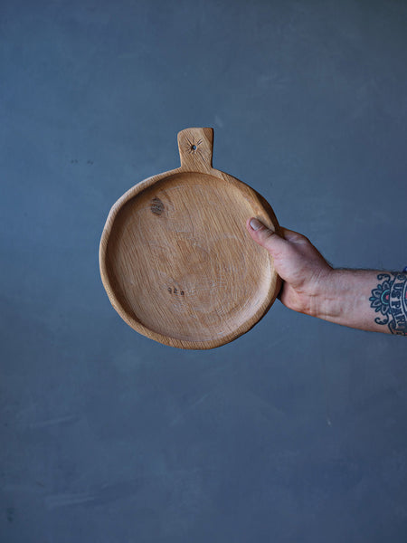 oak sharing tray