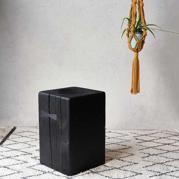 stump side tables
