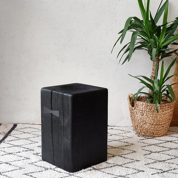 stump side tables