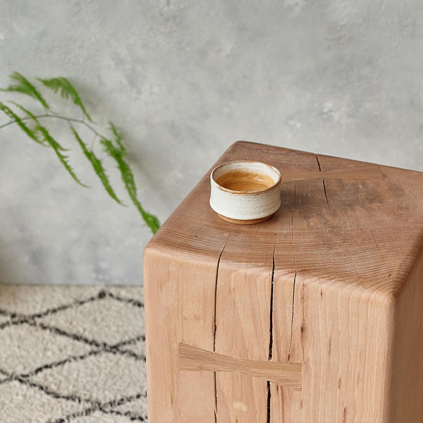 stump side tables